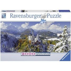 🧩 Ravensburger 2000 PCS Panorama Puzzle Neuschwanstein Castle